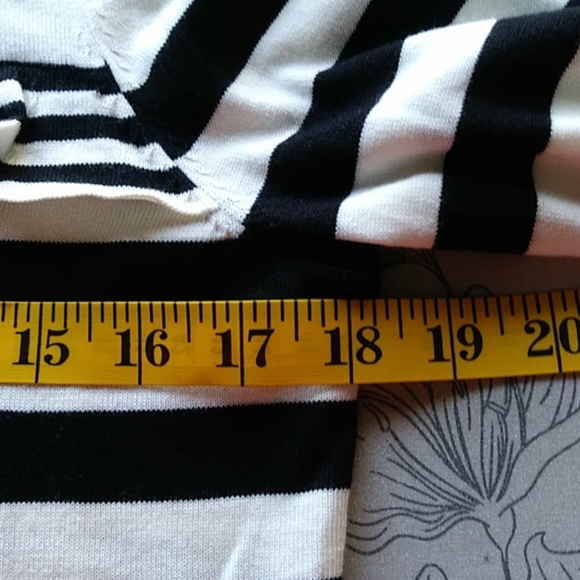 TALBOTS Ruffles & Stripes Sweater - Picture 11 of 14